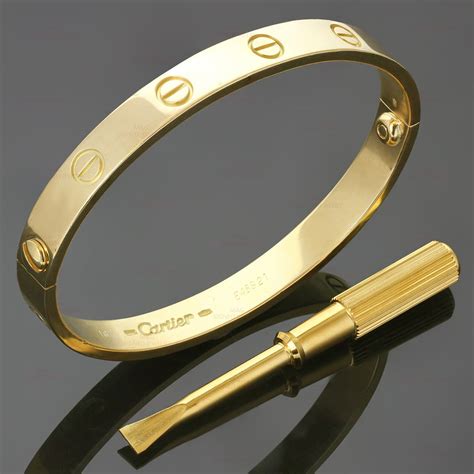 cartier armband love bracelet|cartier love bracelet with screwdriver.